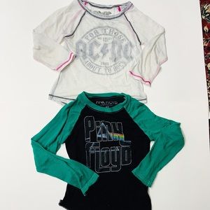 Pink Floyd Band Slub Shirt for Kids- only